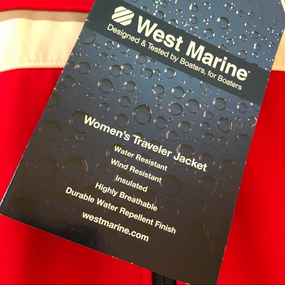 WEST MARINE Waterproof Women’s Jacket - Picture 5 of 8